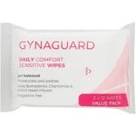 Gynaguard Comfort Wipes Sensitive 2X12