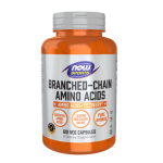Now Sports Branched Chain Amino Acids – 120 Veg Capsules