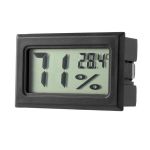 Internal/external Black Thermometer With Lcd