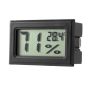 Internal/external Black Thermometer With Lcd