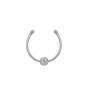 925 Sterling Silver Nose Ring With Ball