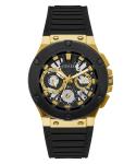 Guess Circuit Gold Tone Multi-function Gents Watch GW0487G5