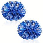 2PCS Cheerleading Hand Flowers With Handle For Team Sports Dance Cheering