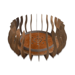 Flame Fireblade Firepit Burner Gas Burning