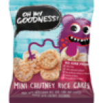Oh My Goodness MINI Chutney Rice Cakes 30G