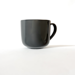 - Irregular Coffee Mug - Dark Grey