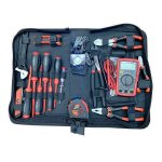 26 Piece Zipper Electrical Tool Bag Large
