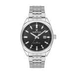 Premium Black Dial 3 Hands Date Watch