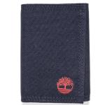 Timberland Nylon Embroidered Trifold Wallet - Navy