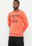 Vintage Corp Logo Crew - Denim Co Rust Orange