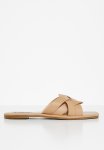 Madison Gloria Plaited Vamp Square Sandal - Tan