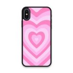 Custom Printed Tpu Cases - Apple Iphone X Apple Iphone XS & 39 Pink Heart& 39 By
