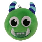 Relaxeazzz Travel Pillow Set With Mask Green Monster