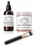 Masana Roots & Herbs Body And Hair Oil & Herbal Clay Mask Set