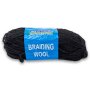 Braiding Wool Black 40G