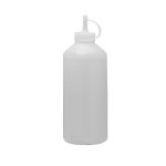 Clear Plastic Sauce Bottle 1LT