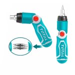 Total Tools Set Ratchet Screwdriver 13 In 1