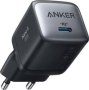 ANKER 711 Charger Nano II 30W Wall Charger For Macbook Air / Iphone 13 /13 MINI / 13 Pro / 13 Pro Max / 12 Galaxy S21 Note 20 Ipad Pro Black