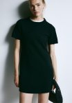 Knitted MINI Dress - Black
