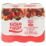 Liqui-fruit Long Life Berry Blaze 300ML X 6