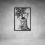Lady Blossom Wall Art - 1500 X 1000 X 20 / Matt Gold / Indoor