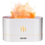 Zs - Flame Aroma Difusser Humidifier - White