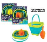 Beach Bucket Collapse W spade 16 X 22CM