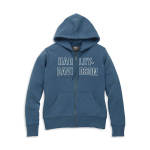 Women’s Bar Font Embroidered Hoodie