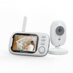 3.5 Video Baby Monitor With Camera/audio & Night Vision