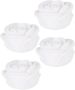 4PCS Rose Decorative Lamp Courtyard Lamp Garden Light Flower Decor For Home