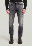 G-star Raw 3301 Straight Tapered - Elto Black Stretch Denim
