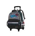 Boomerang Medium Trolley Backpack -cyan grey S-529