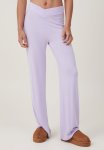 Cotton On Super Soft V Front Pant - Purple Rose