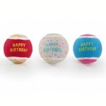 Rosewood Jolly Doggy Birthday Balls Trio Waggs Online Pet Shop