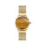 Womens Watch Garden Spirit Tigers Eye Gold - 33MM