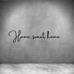 @home Home Sweet Home - L 450MM Rust Coat Font 1