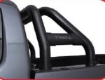 Toyota Hilux Black Stainless Steel Sports Bar With Oval Side Plates 2005-2015 Artav Bs 80024-20