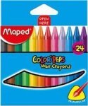 MAPEX Maped Color& 39 Peps Wax Crayons Box Of 24 Assorted