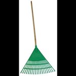 430MM Leaf Rake Lightweight Plastic