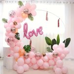 Set Balloon Stand Round Circular Balloon Arch Balloon Accessories Prefect For Wedding Christmas Thanksgiving Spring Festival Bir