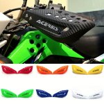 Acebis Off-road Motorcycle Handguards Set With Carbon Fiber Pattern Pp Material Universal Protection Guards For Brake And Clutch