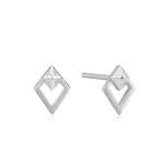 Spike Diamond Stud Earrings