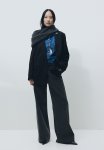 Double-breasted Blazer - Black