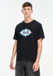 Levi's Short Sleeve Relaxed Fit Tee - Silvertab Star Caviar