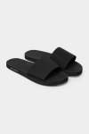 Single Strap Sandal - 8 Black