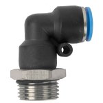 AirCraft Pu Hose Fitting Elbow W o-ring 10MM-1 2" M
