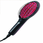 Straightening Brush Black pink