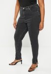 Calvin Klein High Rise Skinny Plus - Denim Black