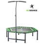 Re Bound Hex Fitness Rebounder & Trampoline Black And Green