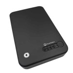 FocusOutdoor Portable Biometric Steel Car Glove Box Safe Secure Storage